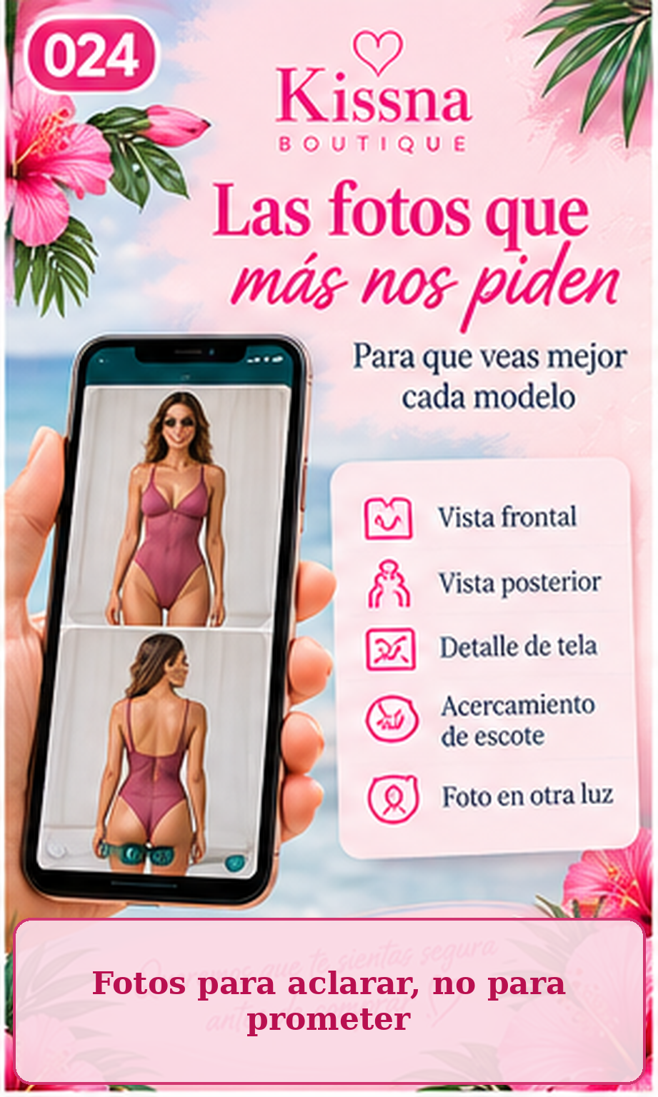 Cómo usamos las fotos para aclarar una consulta y no para vender una expectativa