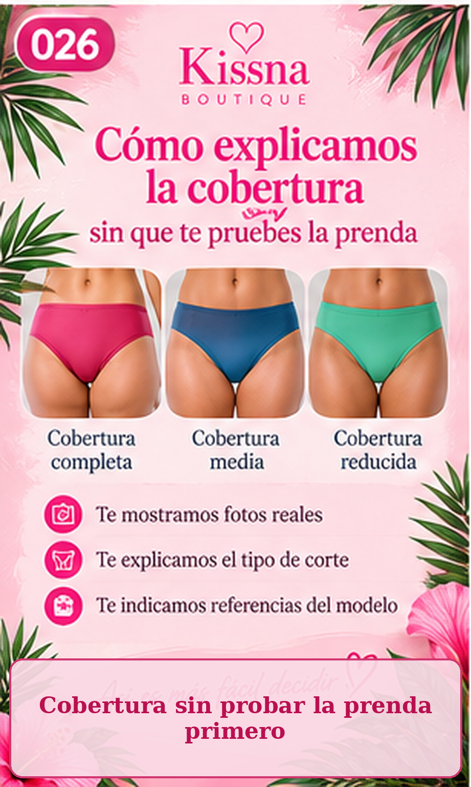 Cómo hablamos de cobertura cuando no podés probarte la prenda primero