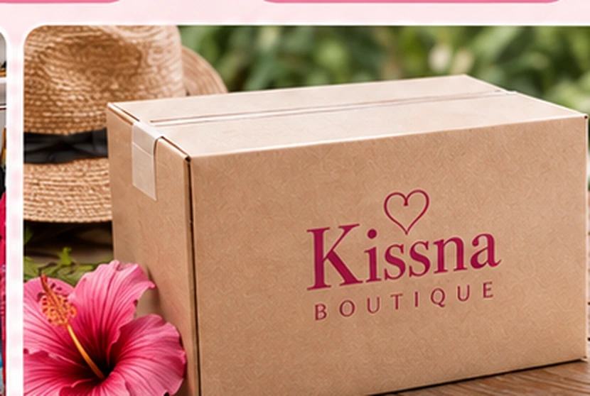 Presentación visual de la marca Kissna Boutique